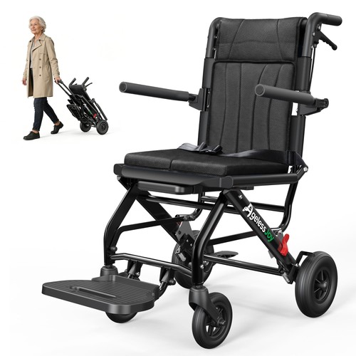 Sedia rotelle pieghevole - sedia, a