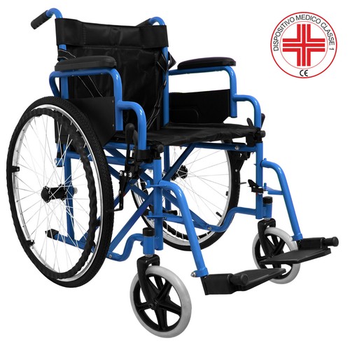 Sedia rotelle pieghevole - a,